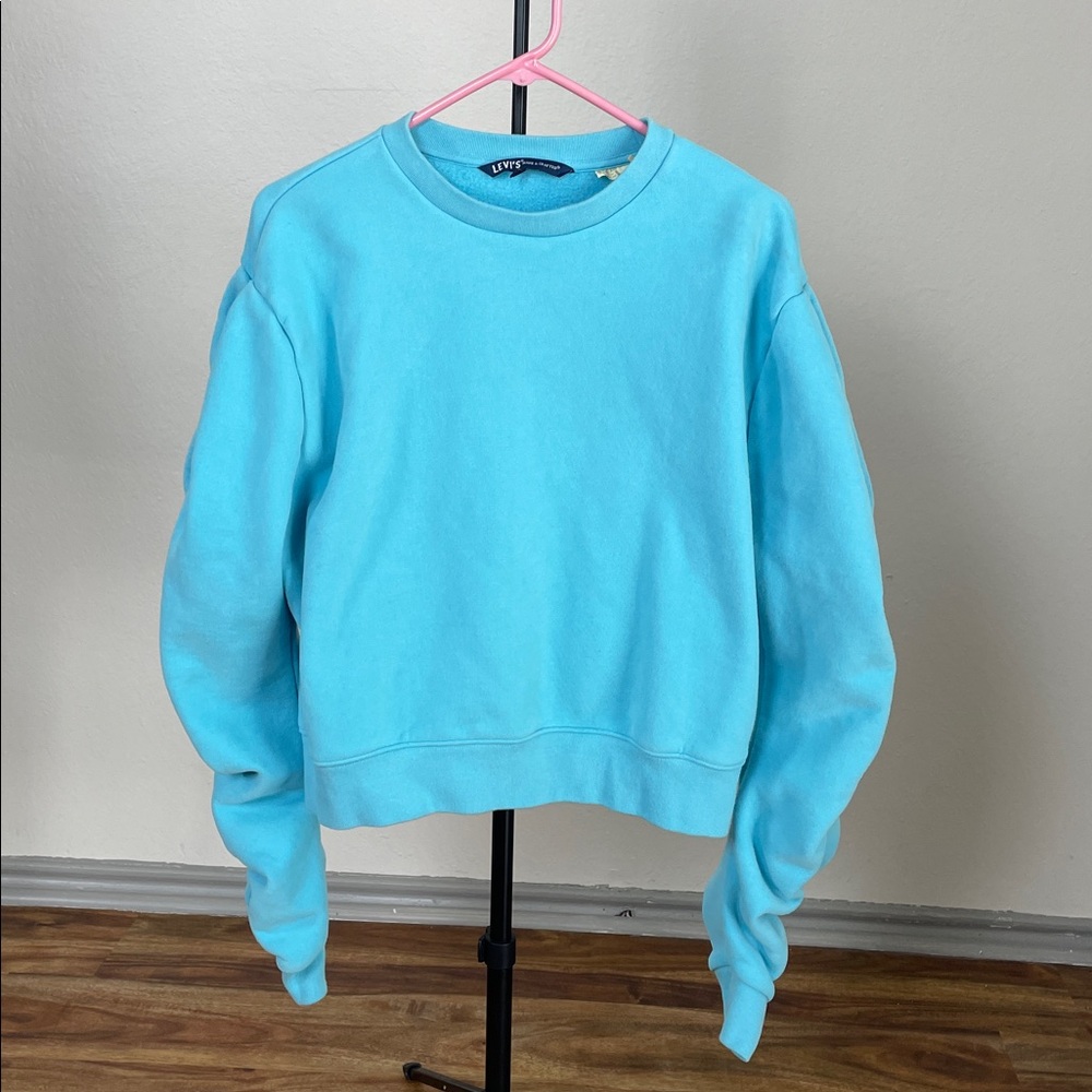 Levi's Vibrant Blue Crewneck Top